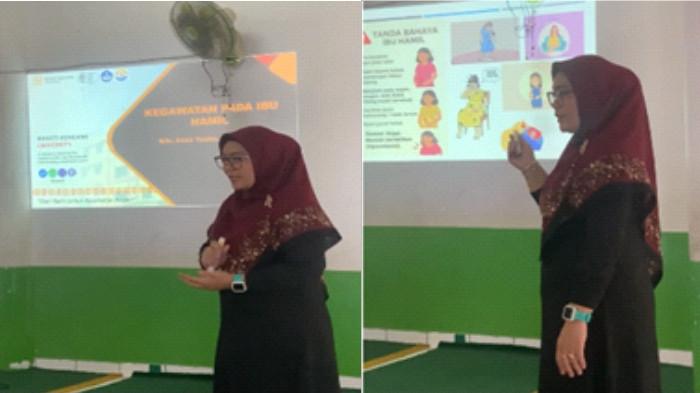 Penjelasan tentang Kegawatdaruratan Ibu Hamil oleh Bdn. Intan Yusita, SST., M.Keb