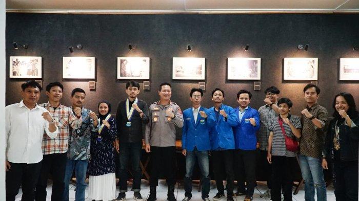 Polresta Bandung Ajak Mahasiswa Sama-sama Jaga Kondusifitas Pilkada Kabupaten Bandung 2024