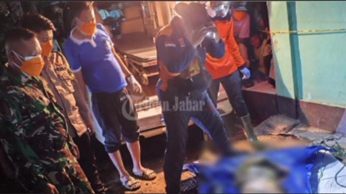 Jasad Wanita yang ditemukan di Irigasi Cipacing Sumedang Dievakuasi, Ini Ciri-Cirinya