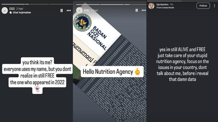 Postingan terbaru akun hacker diduga Bjorka belum tertangkap