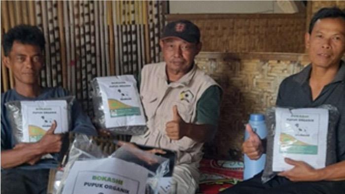 Produk PupuK Organik Bokashi Hasil Praktik Pelatihan (1/10/2025)
