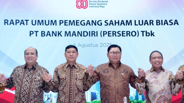 Gelar RUPSLB: Perkuat Akselerasi Ekonomi Nasional,  Bank Mandiri Siapkan Formasi Kepemimpinan Baru