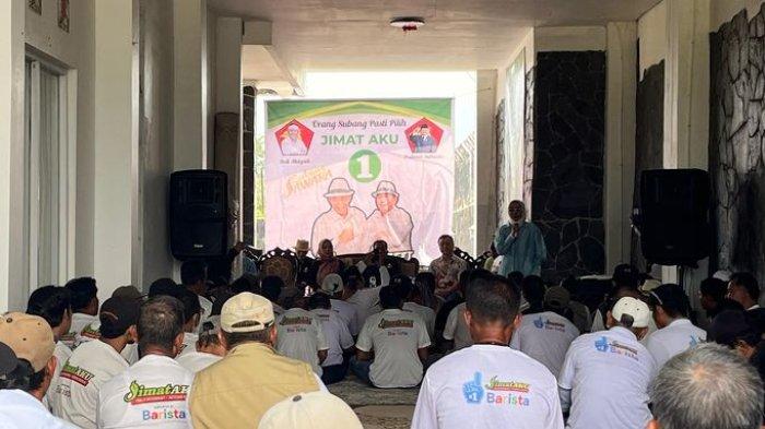 Relawan Barista Deklarasikan Dukung Jimat-Aku di Pilkada Subang 2024