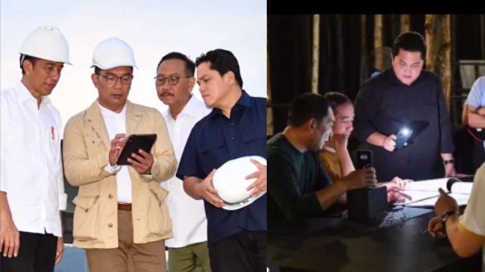 Ridwan Kamil Kerja Bareng Presiden Jokowi & Erick Thohir, Diundang Khusus ke IKN, Tidurnya di Hutan