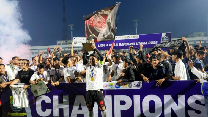 Menang 5–0 di Sidolig, Riverside Forest FC Juara Liga 4 Piala Bandung Utama: Farhan Ungkap Rencana
