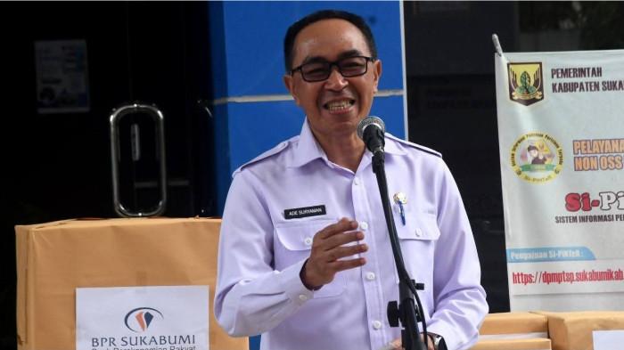 Sekretaris Daerah (Sekda) Kabupaten Sukabumi H Ade Suryaman