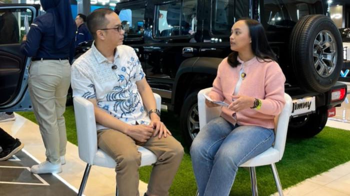Suasana sesi ngobrol santai Sompo Insurance di GIIAS 2025, Jumat (3/10) di Bandung yang tayang melalui IG Live sompoindonesia yang mengusung tema 