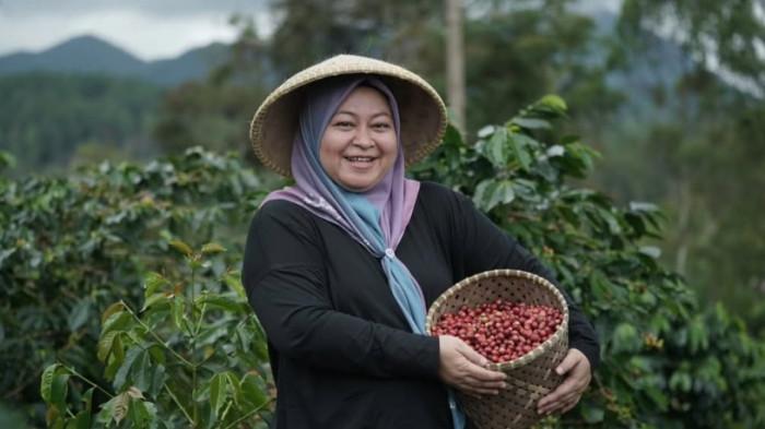 Sosok pelaku usaha UMKM kopi Rani Mayasari
