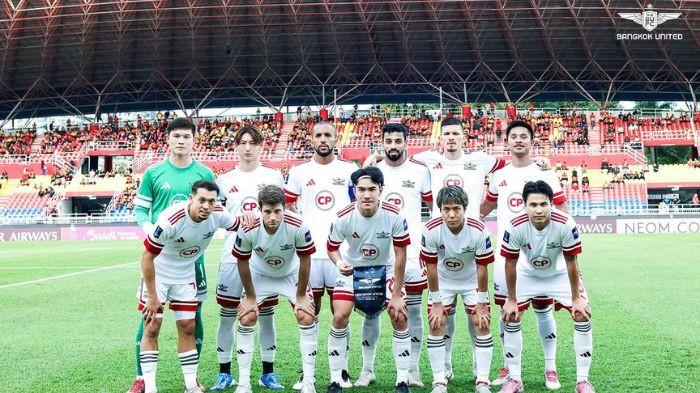 BANGKOK UNITED - Starting XI Bangkok United saat akan menghadapi Selangor FC di Stadion Petaling Jaya pada babak penyisihan grup AFC Champions League Two (ACL 2) 2025/2026, Kamis (18/9/2025). Laga berakhir dengan skor 4-2 atas kemenangan Bangkok United. Setelah laga ini, Bangkok United akan menghadapi Persib Bandung.