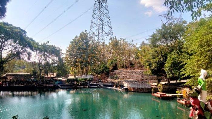 Tempat Wisata Talaga Biru Cicerem Kuningan Dikunjungi Dandim 0615: Lokasi Ini sangat Terkenal . . .