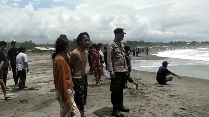 Pencarian Warga KBB yang Hilang di Pantai Jayanti Terkendala Gelombang Tinggi, Tiim SAR Sisir Pantai