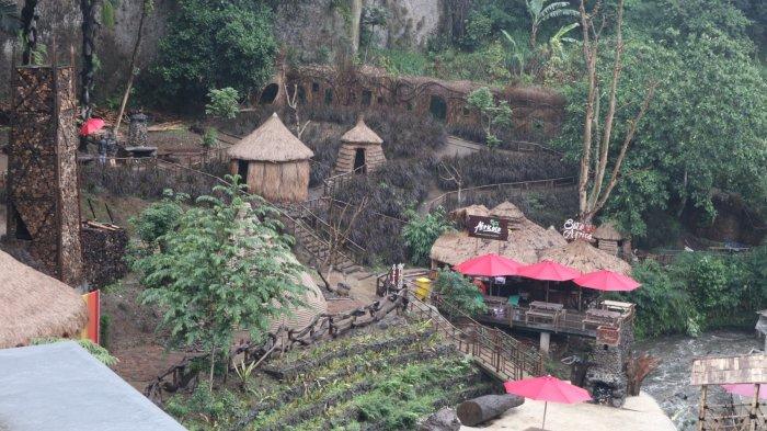 spot kawasan Afrika yang dikelilingi sungai 