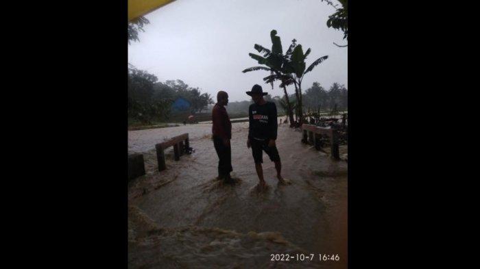 Banjir Merendam Lima Kampung di Surade Sukabumi, 200 Hektare Sawah Ikut Terendam