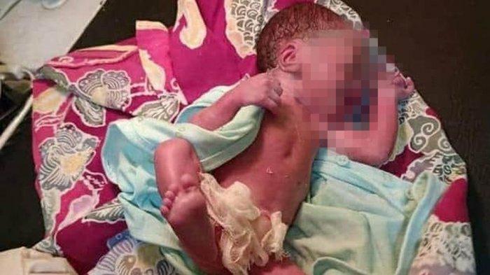 Bayi lahir di toilet di rumah makan cepat saji di Indramayu, ditemukan masih hidup.