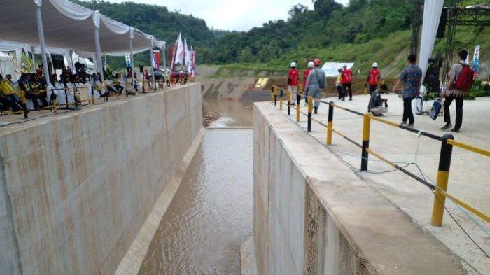 Aliran Sungai Citanduy Ditutup, Dialihkan ke Terowongan Kembar 1.080 Meter Bendungan Leuwikeris