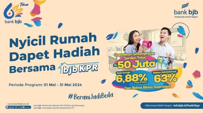 Yuk, Ajukan KPR di bank bjb, Suku Bunga Murah Berlimpah Hadiah