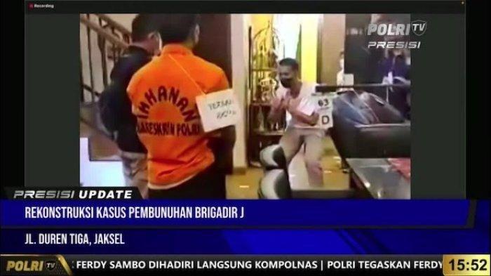 Detik-detik Penembakan, Brigadir J Seperti Memohon Jangan Ditembak, Membungkuk dan Tangan di Depan