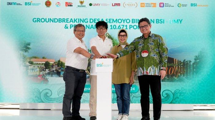 Perkuat Implementasi ESG, BSI Kembangkan Ekonomi dan Tanam Pohon di Desa Semoyo Yogyakarta