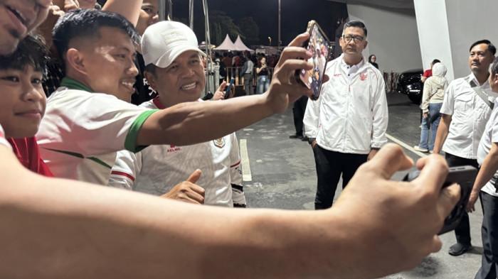 dedi mulyadi nonton timnas kdm