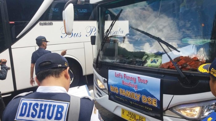 Dishub Jabar Periksa Kelaikan Bus di Cikole Lembang, Begini Hasilnya