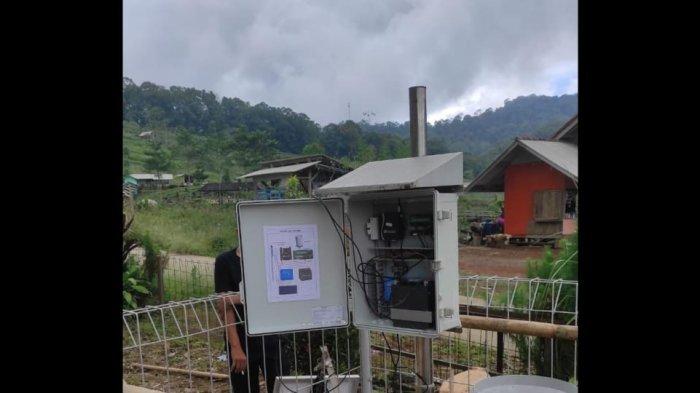 Hindari Banjir Citengah Terulang, BPBD Sumedang Pasang Alat Peringatan Dini dan Pengukur Curah Hujan