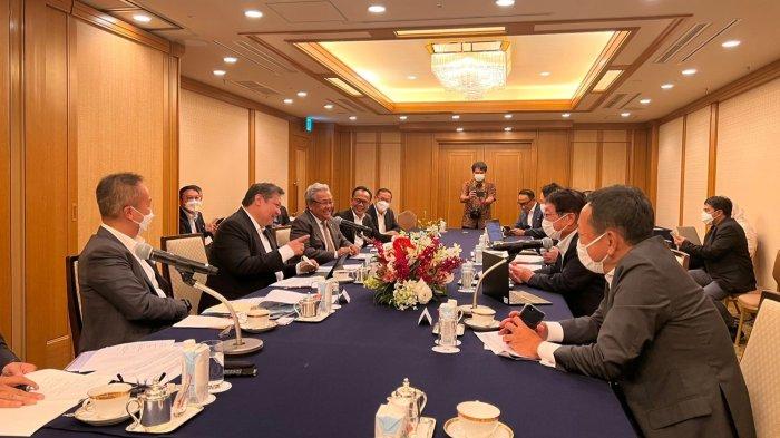 Airlangga Hartarto Bertemu CEO MMC Jepang, Kendaraan Listrik Mini Cab MiEV Segera Hadir di Indonesia