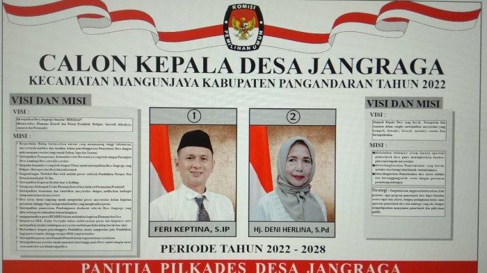 Tidak Ada Calon Lain, Ibu dan Anak Saingan Jadi Calon Kades di Pilkades Desa Jangraga Pangandaran