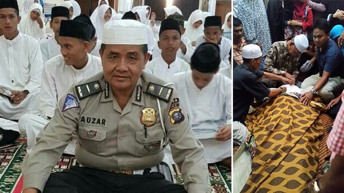 Mengenal Ipda Auzar, Gugur Ditabrak Mobil Terduga Teroris di Mapolda Riau Setelah Salat Duha