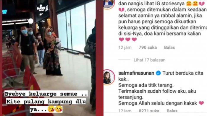 Kata-kata Terakhir Korban Pesawat Sriwijaya Air, Ucap Selamat Tinggal di IG, Kini Didoakan Salmafina
