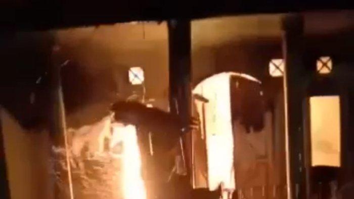 Rumah Penjual Bensin Eceran di Sukabumi Hangus Terbakar, Tiga Orang Alami Luka Bakad