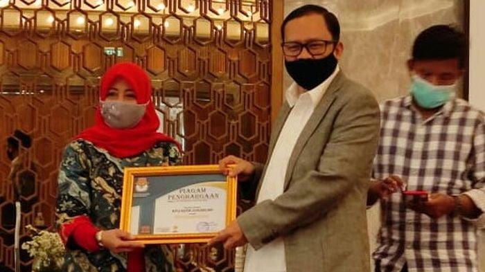 KPU Kota Sukabumi Raih Empat Penghargaan dari KPU Jabar