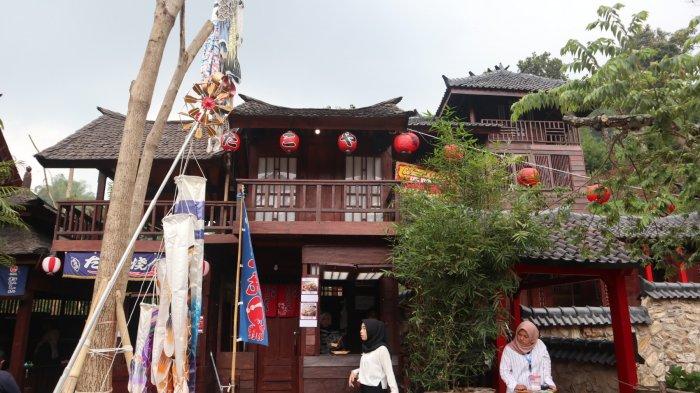 spot kawasan Jepang yang dibuat seperti kota Kyoto 