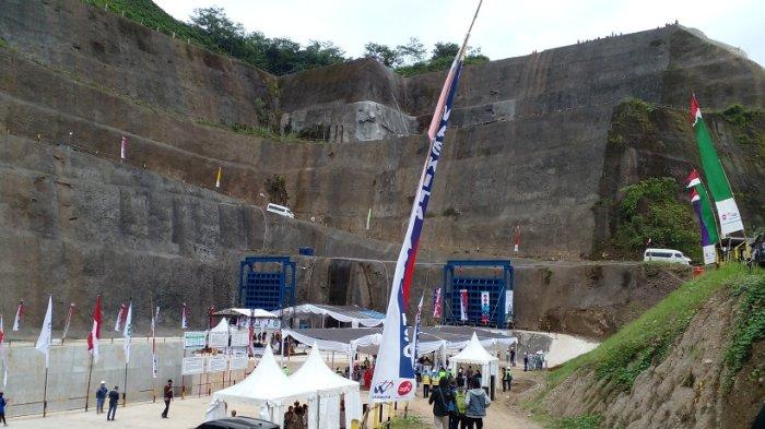 Raungan Sirine Bersejarah di Ciamis, Terowongan di Bendungan Leuwikeris Dialiri Sungai Citanduy