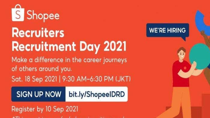 KABAR GEMBIRA, Lowongan Kerja Terbaru Agustus 2021 di Shopee Indonesia Terbuka untuk Fresh Graduate