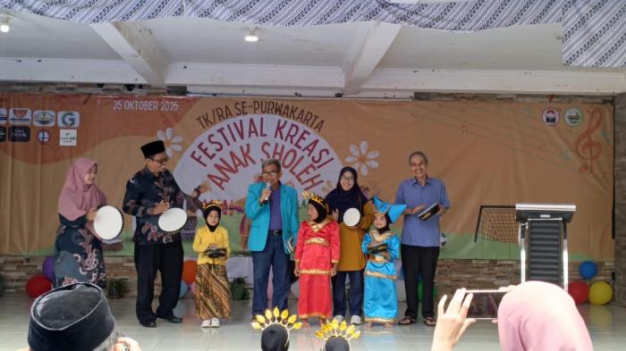 825 Anak Ramaikan Festival Kreasi Anak Sholeh, Memperebutkan Piala Bergilir Bupati Purwakarta