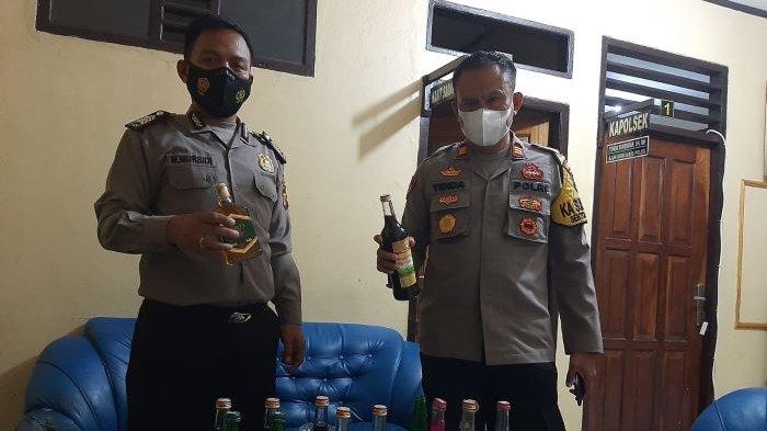 Rumah Pasutri di Purabaya Sukabumi Digerebek Polisi, Ketahuan Simpan Miras di Kamar Untuk Dijual