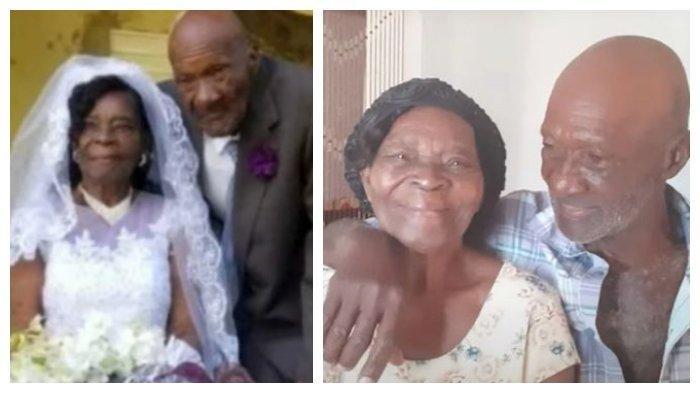 Setelah Pacaran 10 Tahun, Wanita 91 Tahun Ini Menikahi Pacarnya yang Berusia 73 Tahun