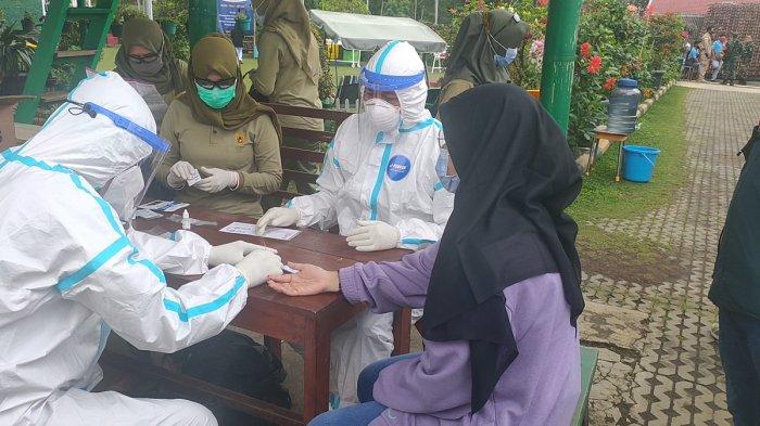 Wisatawan yang Datangi Obyek Wisata di Majalengka di-Rapid Test