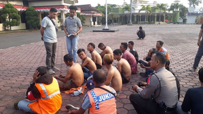 Polisi Amankan 30 Preman di Soreang, Agar Situasi Kondusif Menjelang Asian Games