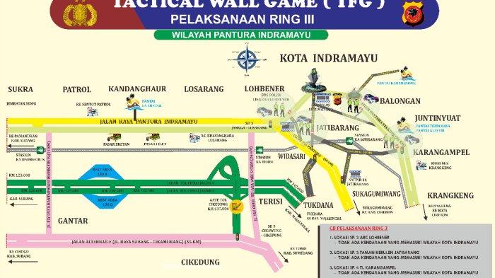Simak, Ini Pengalihan Arus Lalu Lintas di Pusat Kota Indramayu Pada Malam Tahun Baru 2022 Nanti