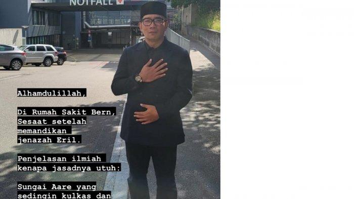 Wajah Emmeril Kahn Menengok ke Kanan, Tubuhnya Juga Wangi Eucalyptus, Kata Ridwan Kamil