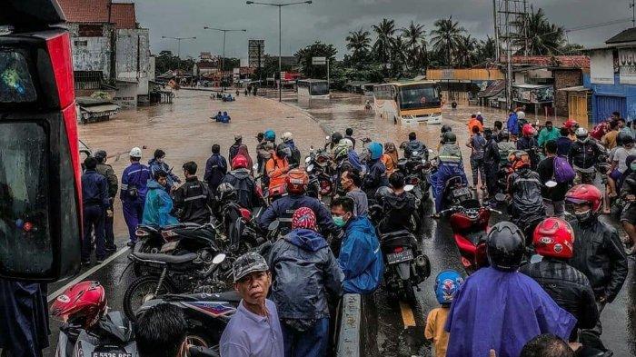 Data Terkini Banjir di Subang, Puluhan Ribu Jiwa Mengungsi, Ribuan Hektare Sawah dan Tambak Terendam