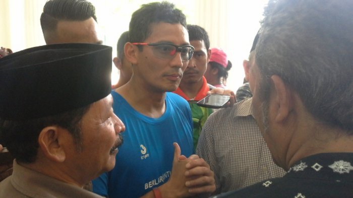 Sandiaga Uno Mengaku Dibentak Ojek Pangkalan, Ini Reaksinya