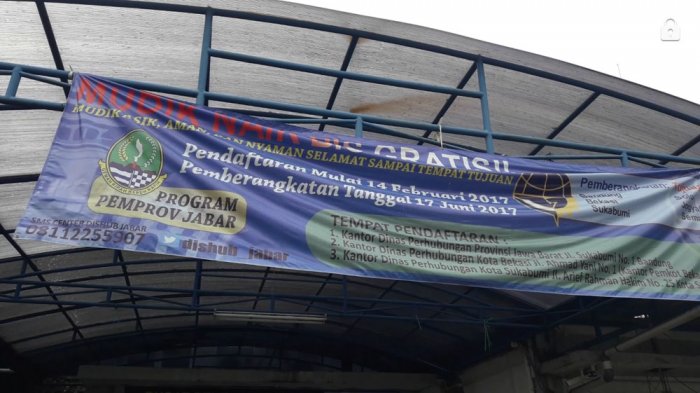 Empat Fasilitas Program Mudik Gratis Dinas Perhubungan Provinsi Jawa Barat