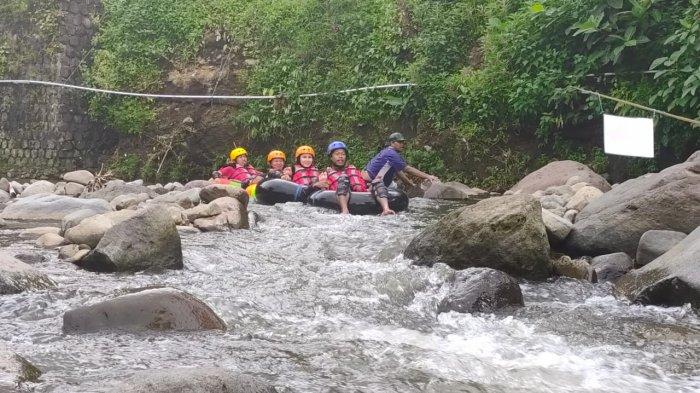 Menengok Destinasi Baru Wisata Arya Kiban Land, Wisata Adrenalin River Tubing di Majalengka
