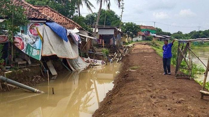 Di Tengah Wabah Covid-19, Warga Blok Regas Payung Indramayu Juga Dihantui Rasa Takut Tanggul Jebol