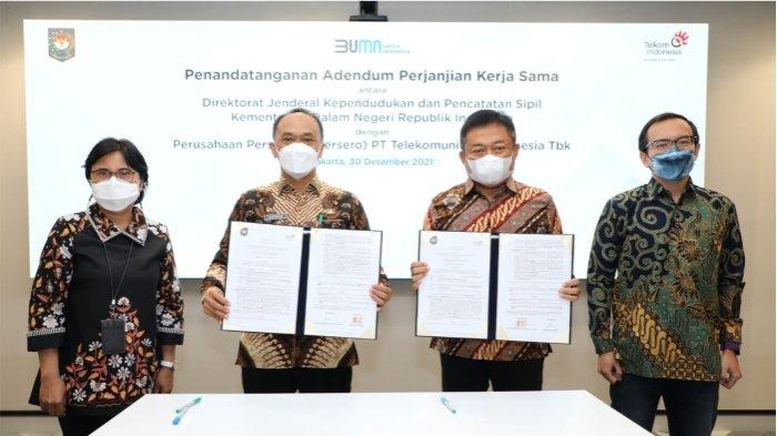 Dukung Terwujudnya Single Identity Number, Telkom Jalin Kolaborasi Strategis dengan Ditjen Dukcapil