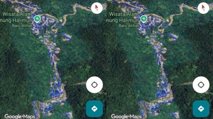 Ada Tenda Biru Misterius Terekam Google Maps di Perbatasan Jabar-Banten, Tambang Emas Ilegal?