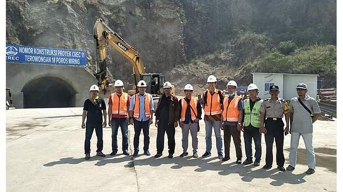Proyek Terowongan KCIC, Progres Kajian Uji Coba Peledakan di Gunung Bohong Masuk Tahap Pengeboran