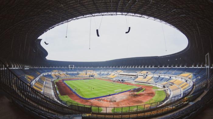 Stadion Gelora Bandung Lautan Api, Kota Bandung, Jawa Barat.